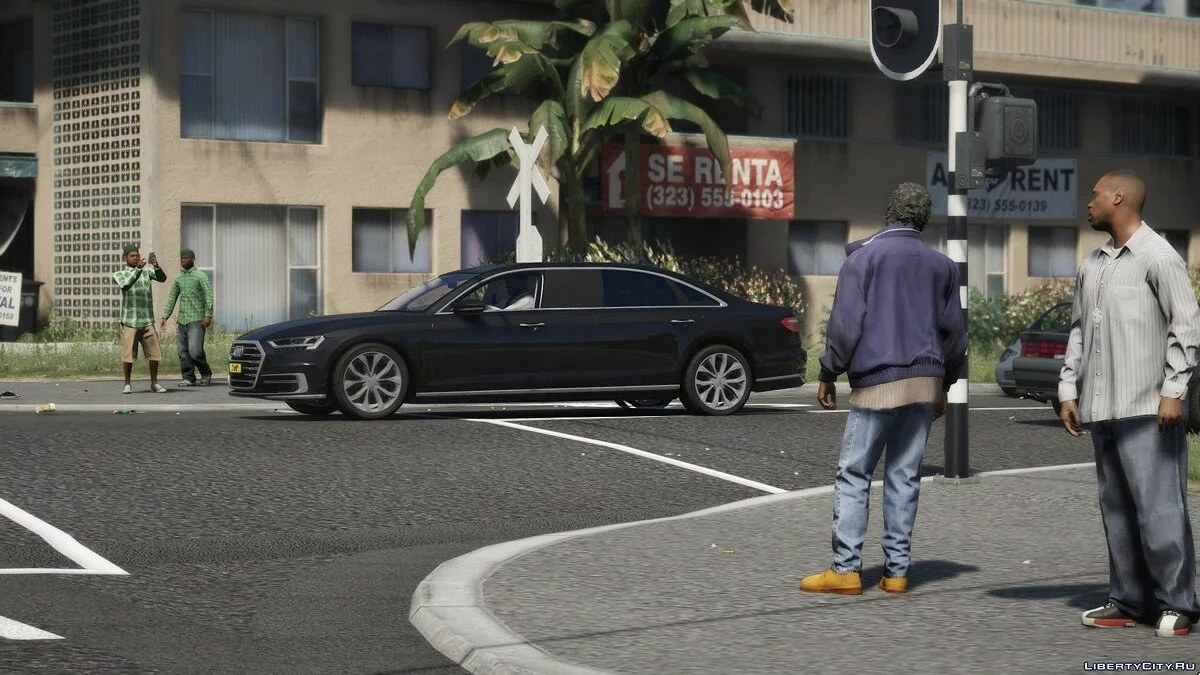 Audi A8 Estirado, Familia Real Holandesa [ELS] 1.1 / GTA 5