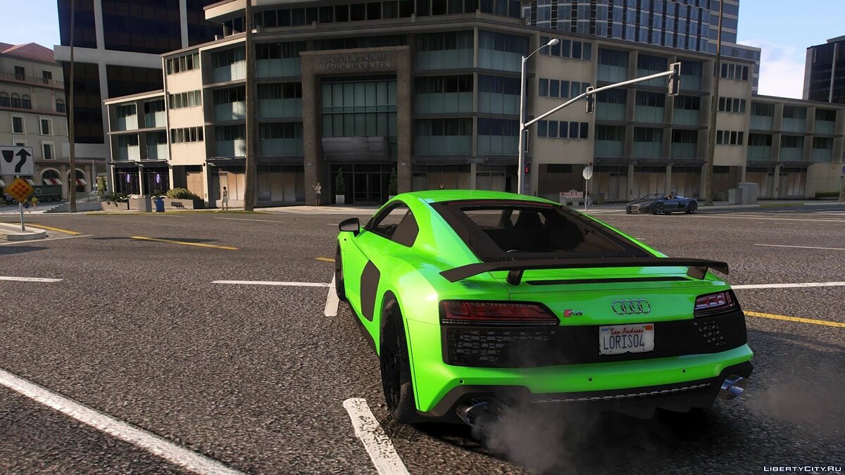 Audi r8 gta 5 replace фото 46