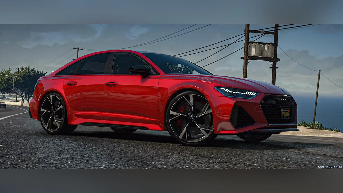 Audi RS6 Sedán 2021 (C8) [Add-On] 1.0 / GTA 5
