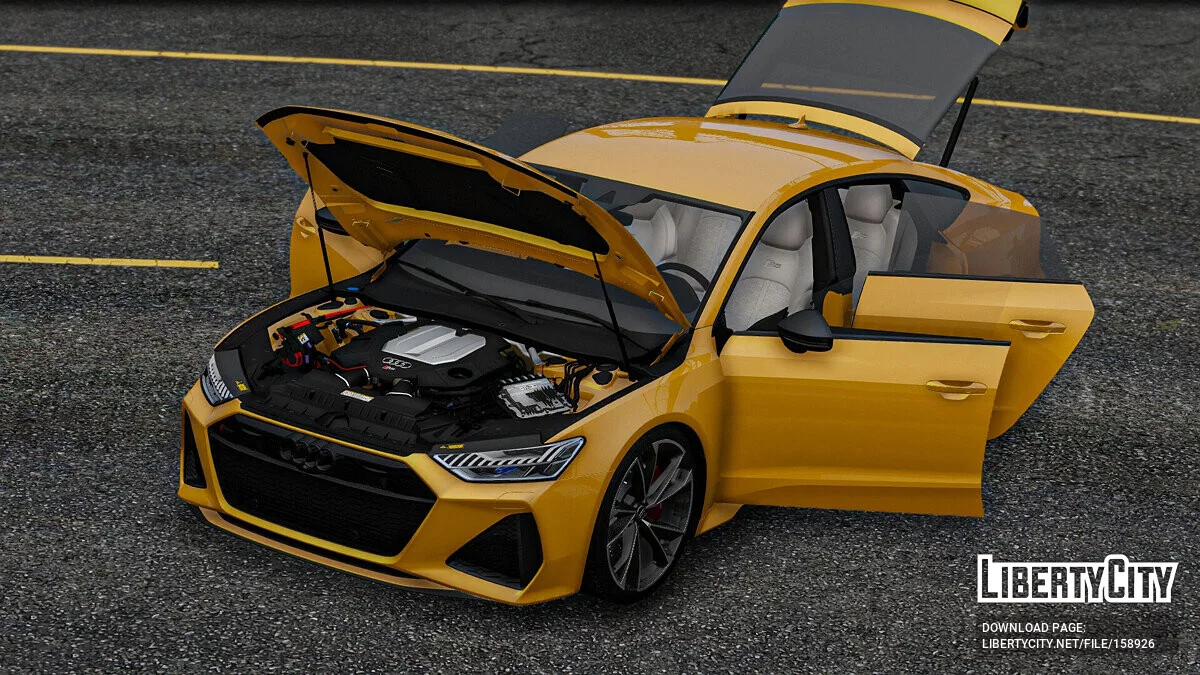 2020 Audi RS7 Sportback (C8) v2.0 / GTA 5