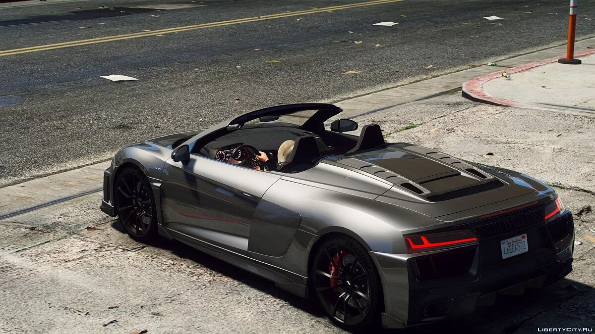2020 Audi R8 ABT Spyder [Add-on | Five-M | Animated windows | Extra's] v.1.0 / جي تي أي 5