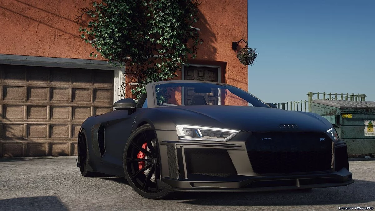 2020 Audi R8 ABT Spyder [Add-on | Five-M | Animated windows | Extra's] v.1.0 / جي تي أي 5