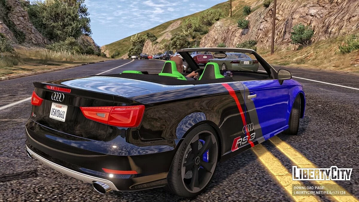 Audi RS3 Convertible 2017 / GTA 5