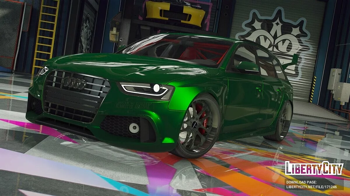 2013 奥迪 RS4 Avant v1.0 / GTA 5