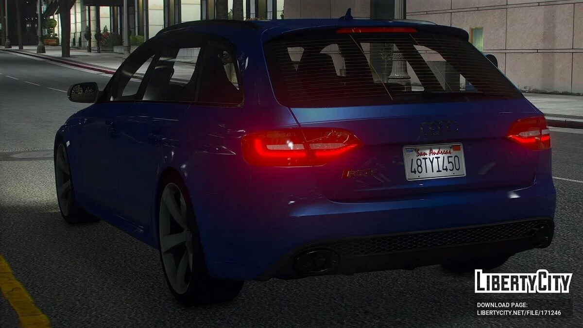 2013 奥迪 RS4 Avant v1.0 / GTA 5