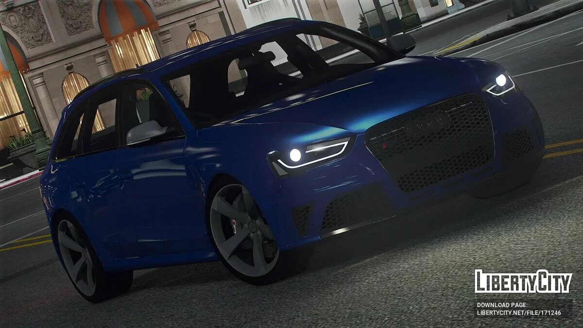 2013 奥迪 RS4 Avant v1.0 / GTA 5