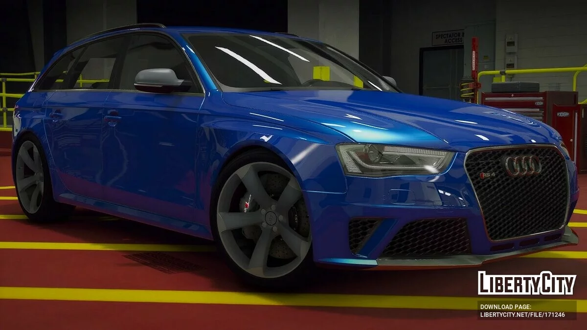 2013 奥迪 RS4 Avant v1.0 / GTA 5