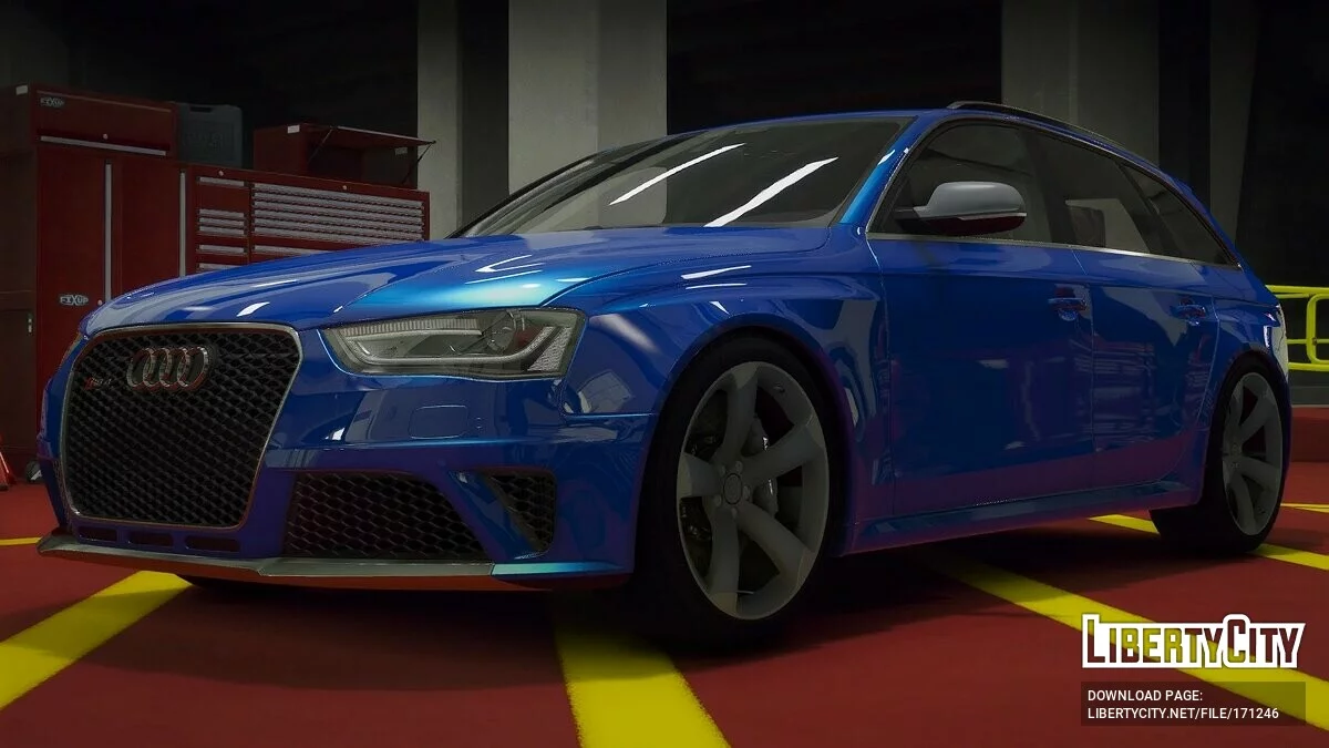 2013 奥迪 RS4 Avant v1.0 / GTA 5