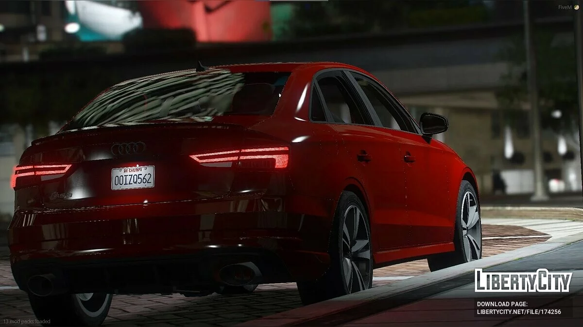 Audi RS3 '20 v1.0 / GTA 5