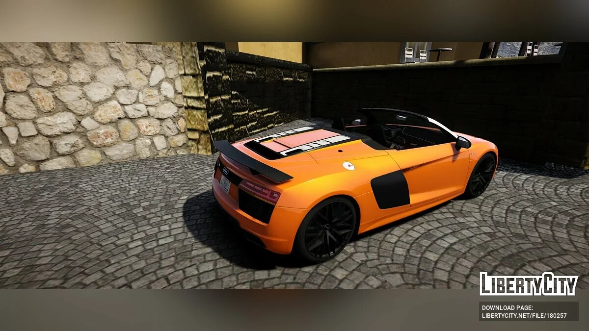 2017 Audi R8 Spyder / GTA 5