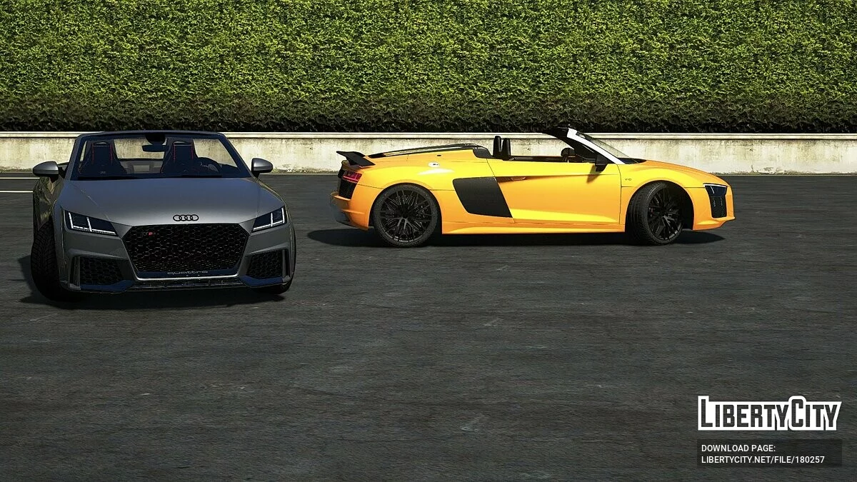 2017 Audi R8 Spyder / GTA 5