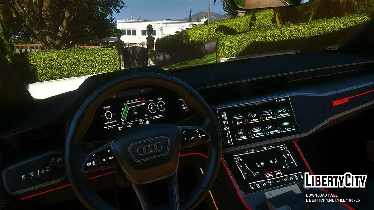 2020 Audi RS6 Avant Hitam / GTA 5
