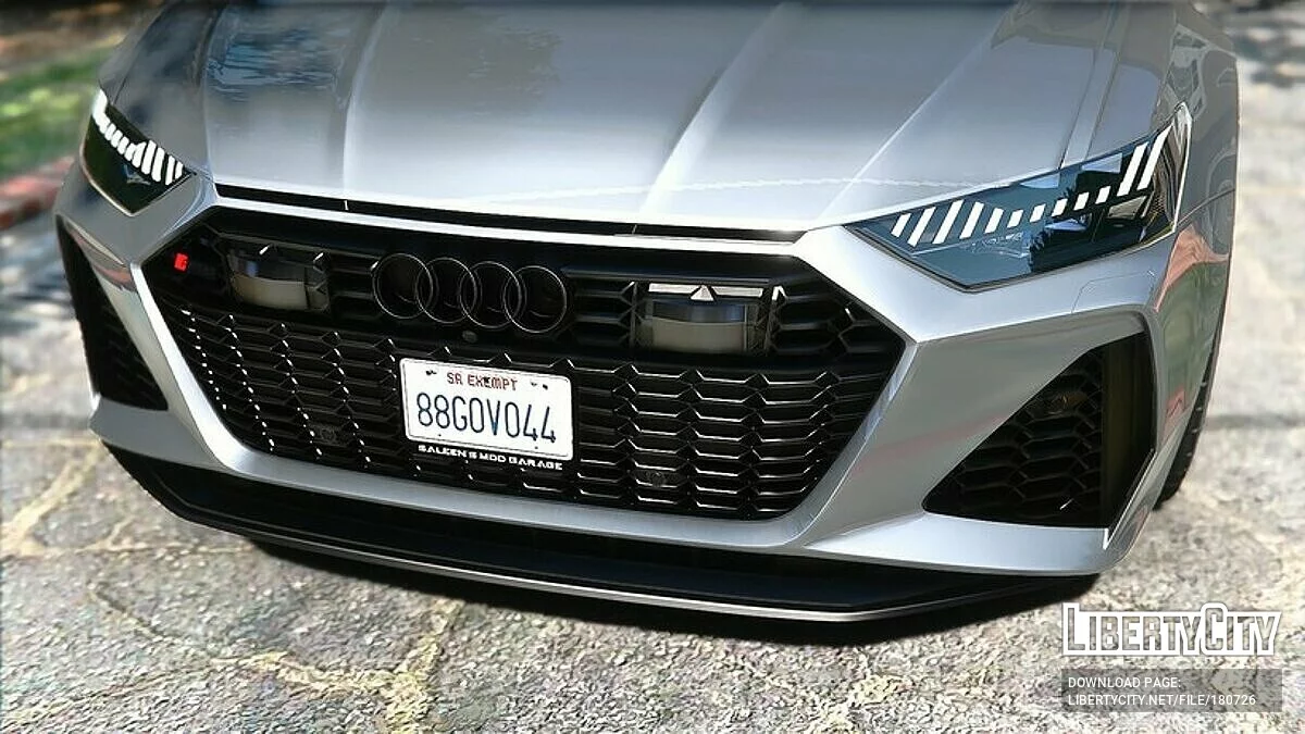 2020 Audi RS6 Avant Hitam / GTA 5