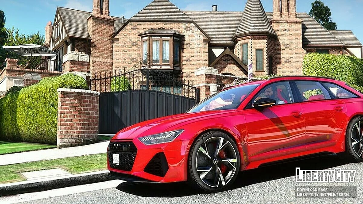 2020 Audi RS6 Avant Hitam / GTA 5