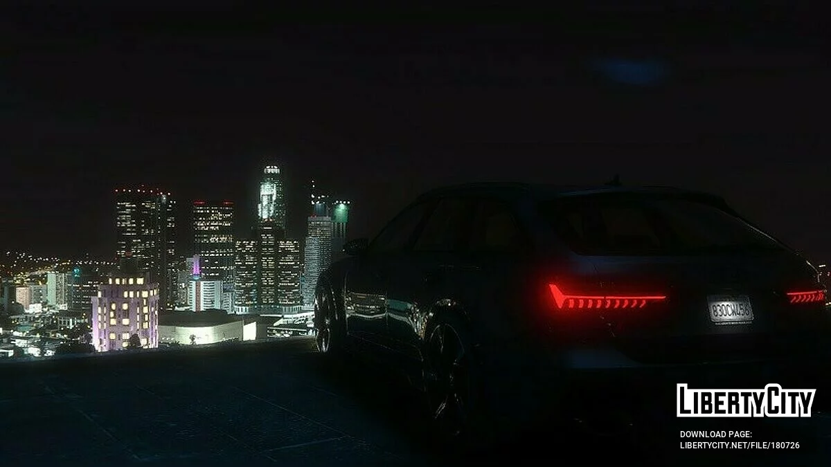 2020 Audi RS6 Avant Hitam / GTA 5