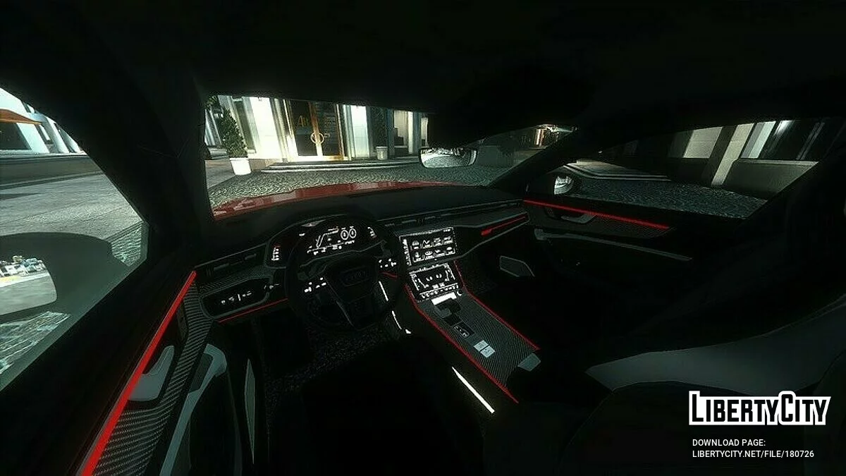 2020 Audi RS6 Avant Hitam / GTA 5