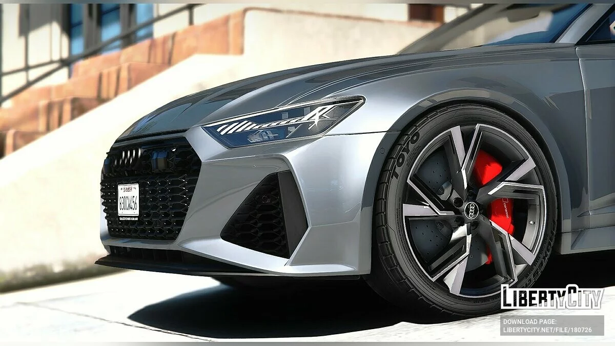 2020 Audi RS6 Avant Hitam / GTA 5