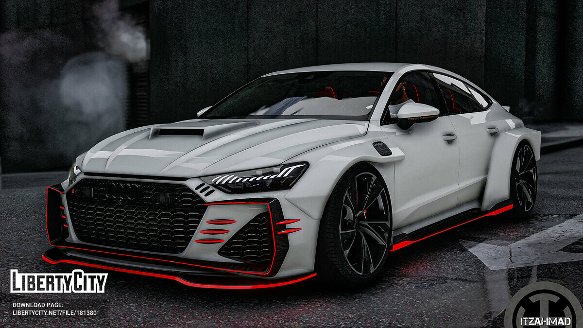 ауди rs7 для гта 5 фото 106