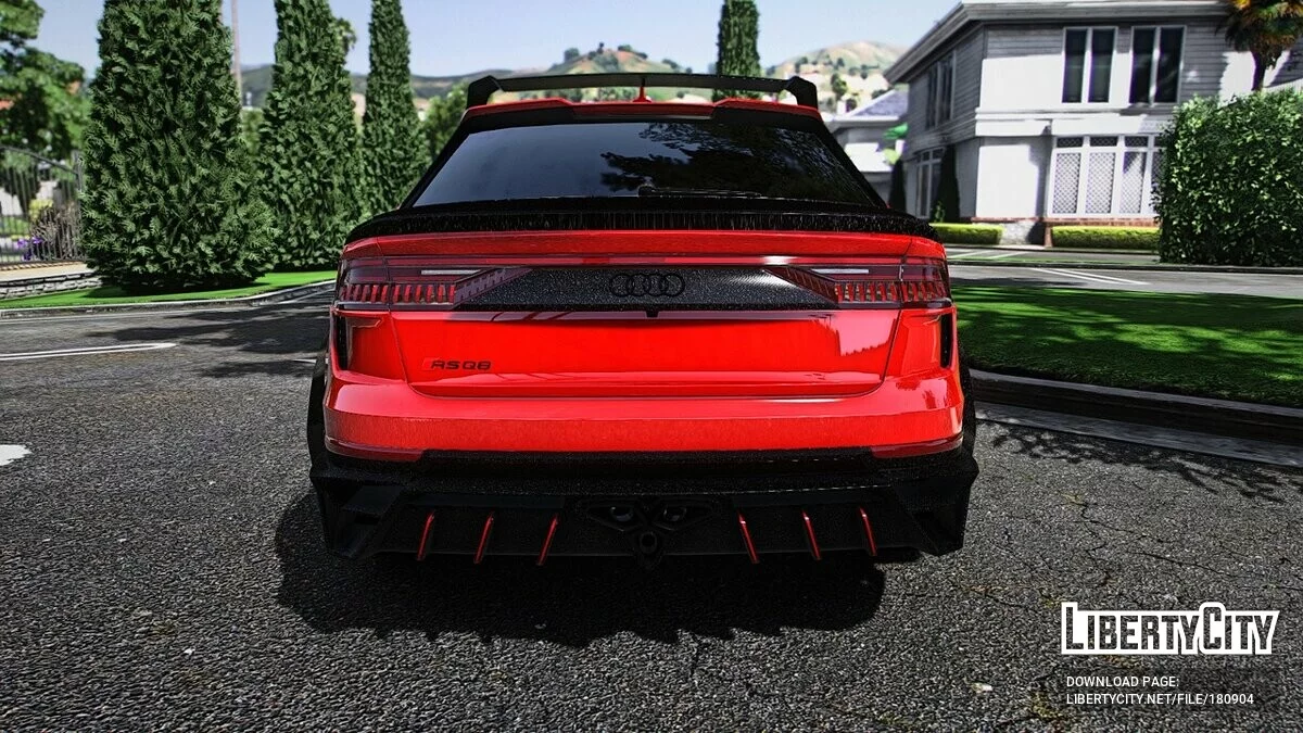 奥迪RSQ8 Mansory Urus车身 / GTA 5
