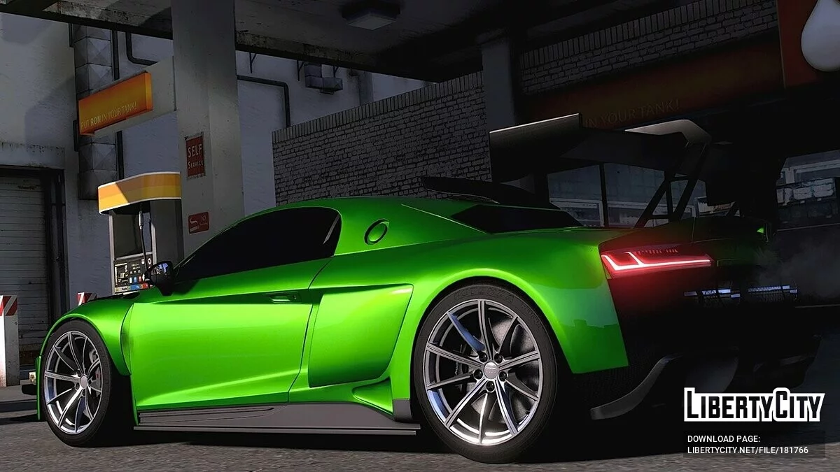 Audi R8 LMS GT2 / GTA 5