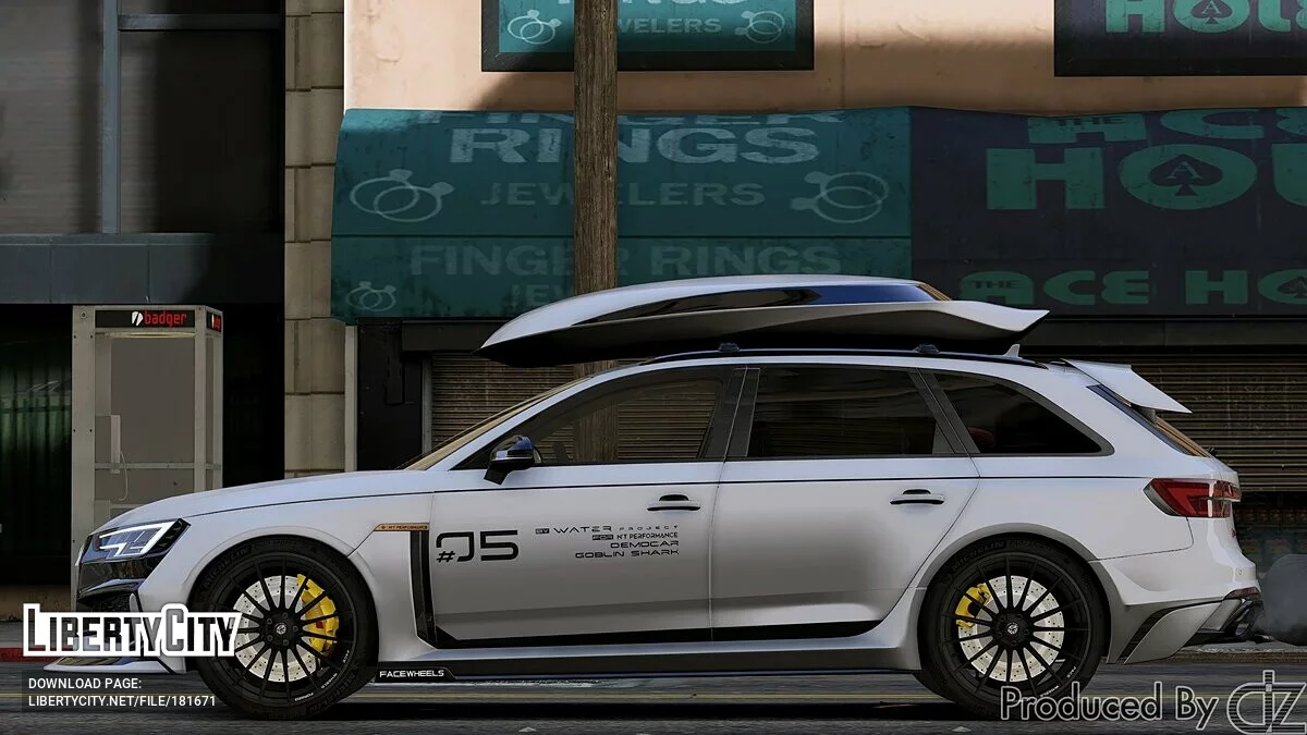Audi RS4 2018 Face Wheels / GTA 5