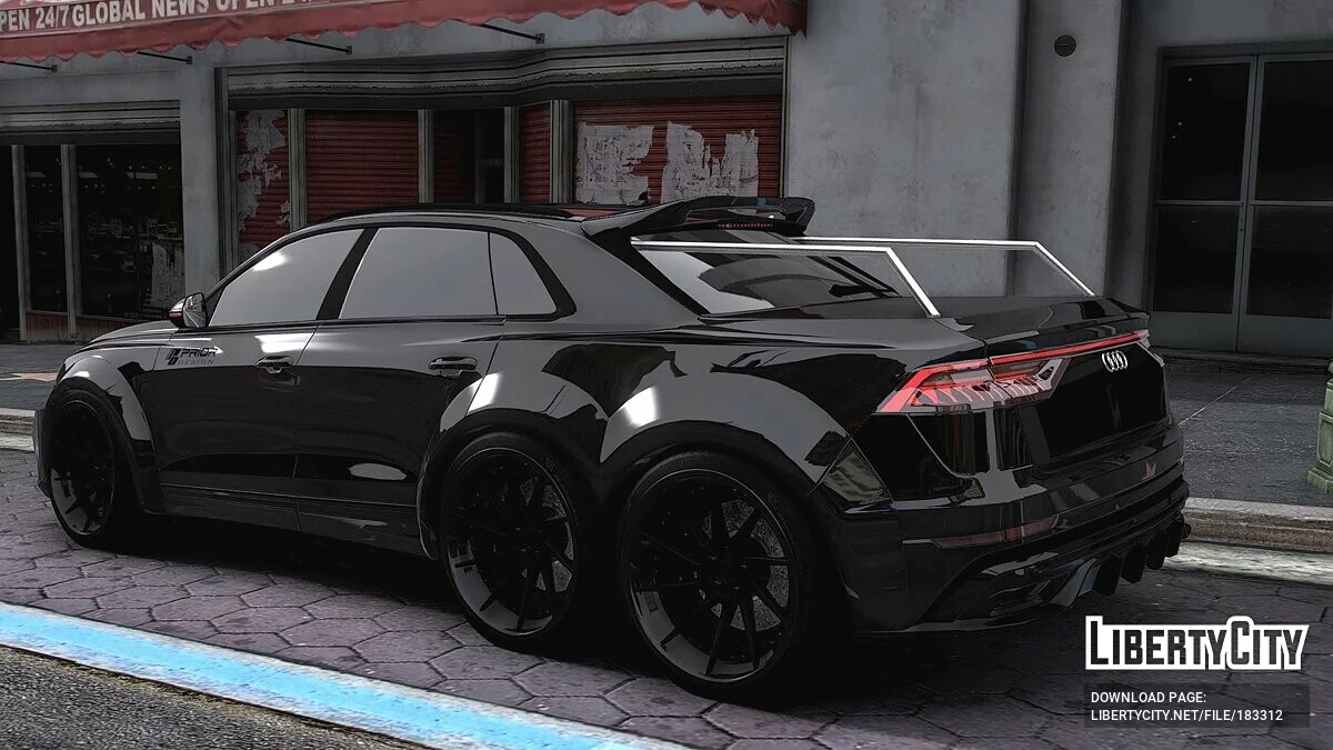 أودي Q8 6x6 تصميم سابق / جي تي أي 5