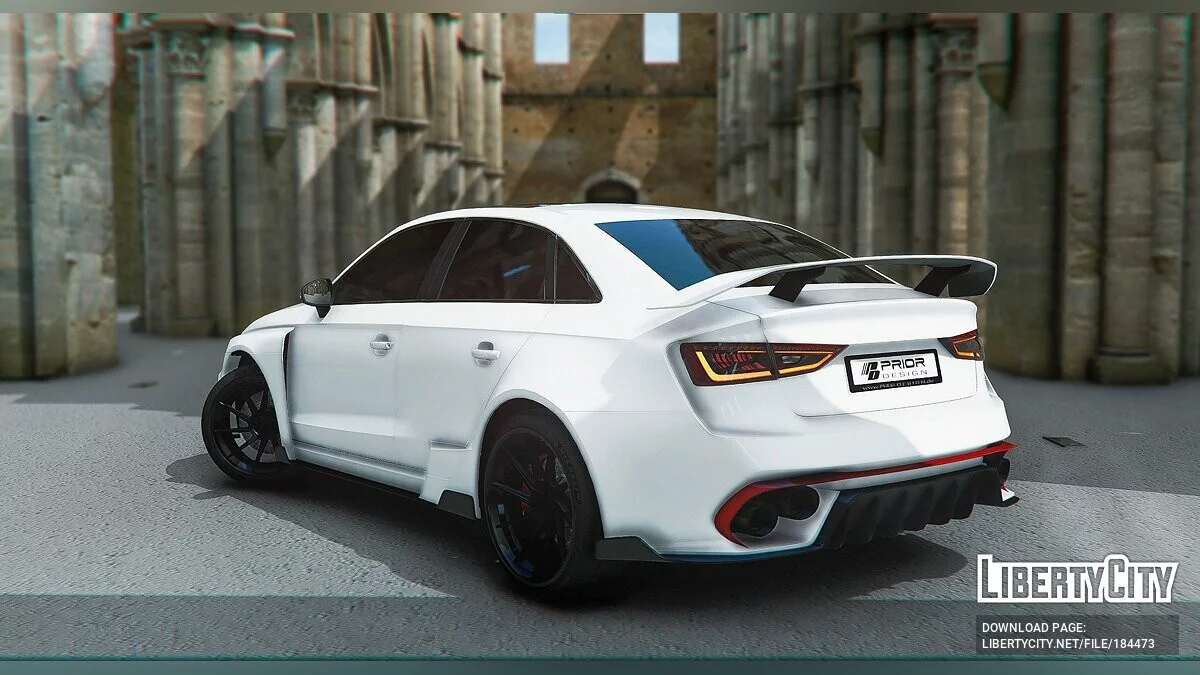 奥迪 RS3 Saloon Prior Design / GTA 5