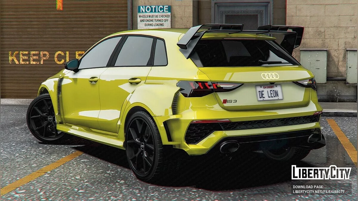 2022 Audi RS3 Sportback Hycade / GTA 5