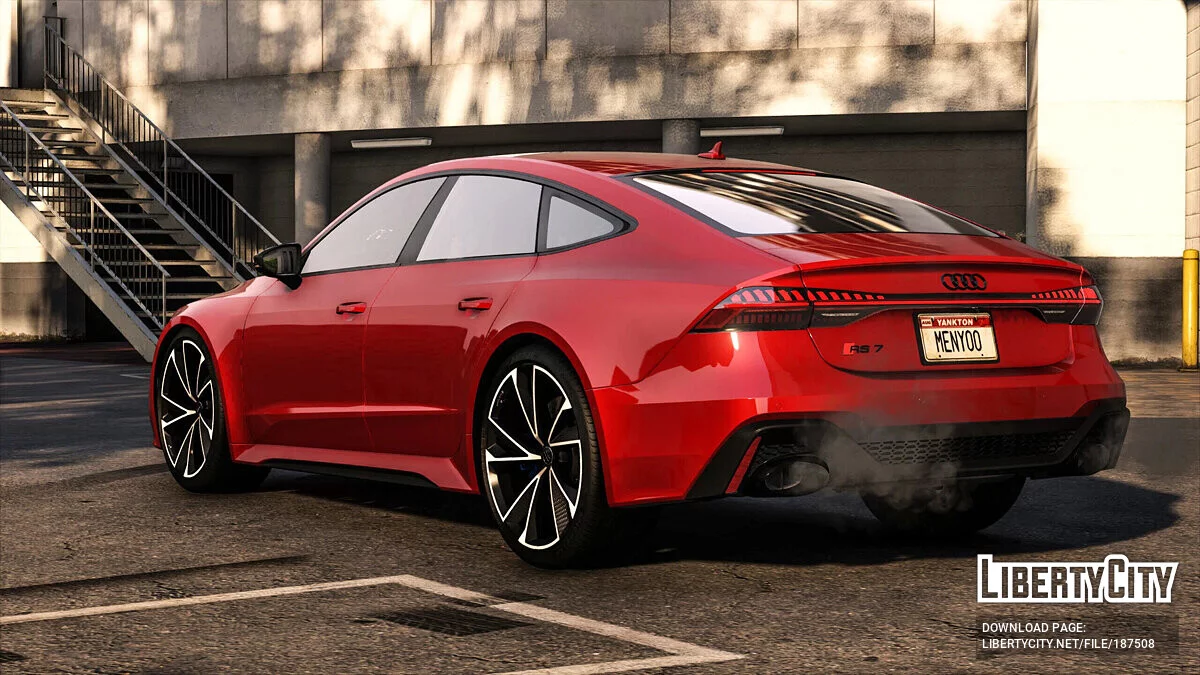 2023 Ауді RS7 + ABT Версія v1.0.2.1 / GTA 5