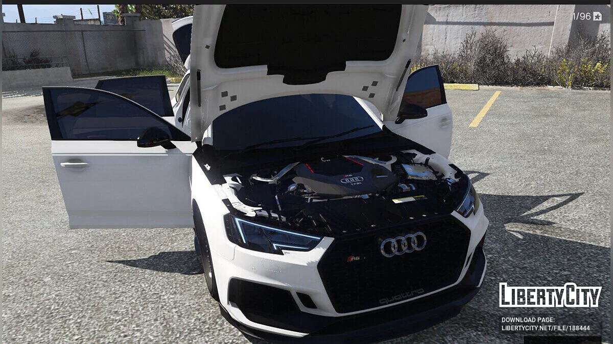 2018 Audi RS4 Avant [Додаток | Звук] 1.0 / GTA 5