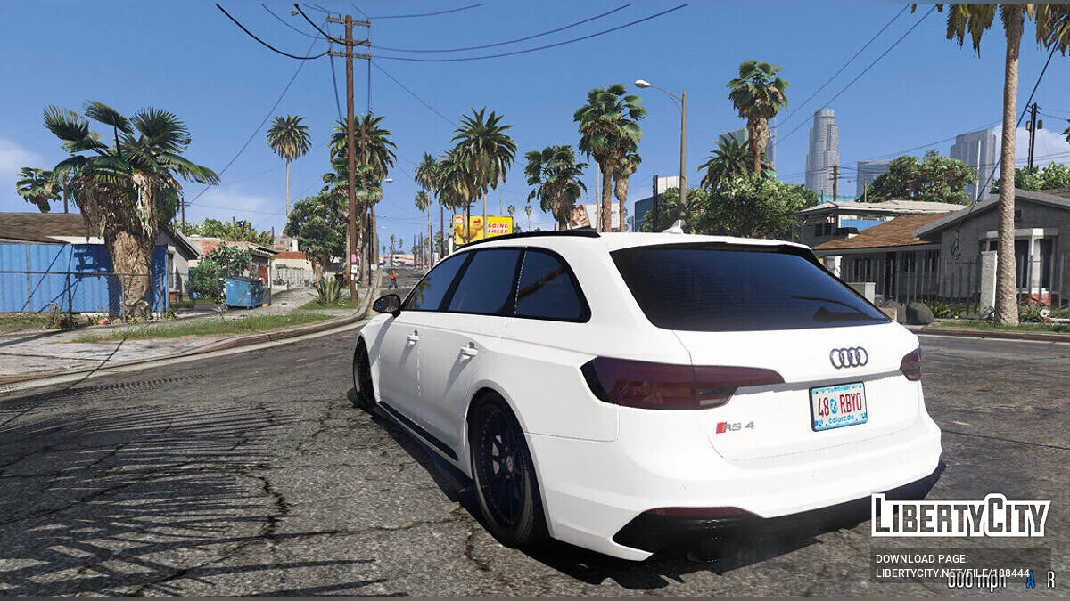 2018 Audi RS4 Avant [Додаток | Звук] 1.0 / GTA 5