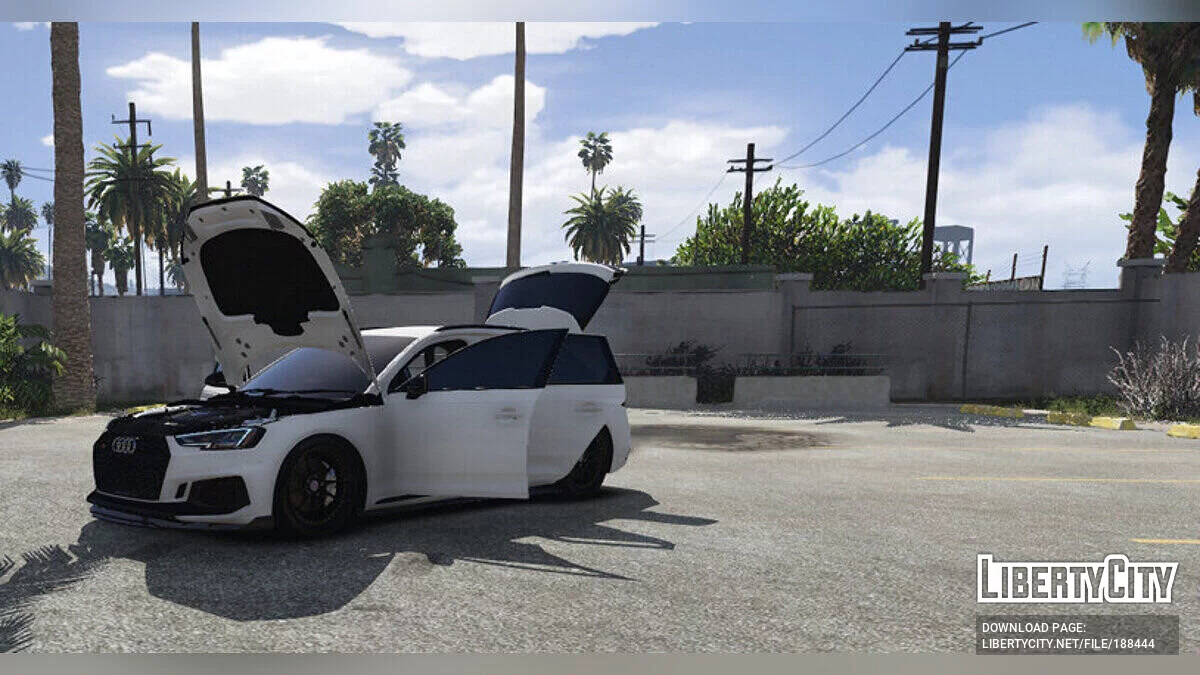 2018 Audi RS4 Avant [Додаток | Звук] 1.0 / GTA 5