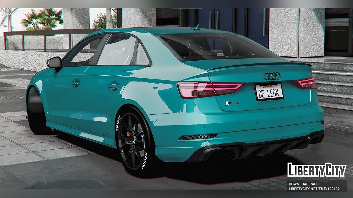 Audi RS3 Street Black Optics / GTA 5