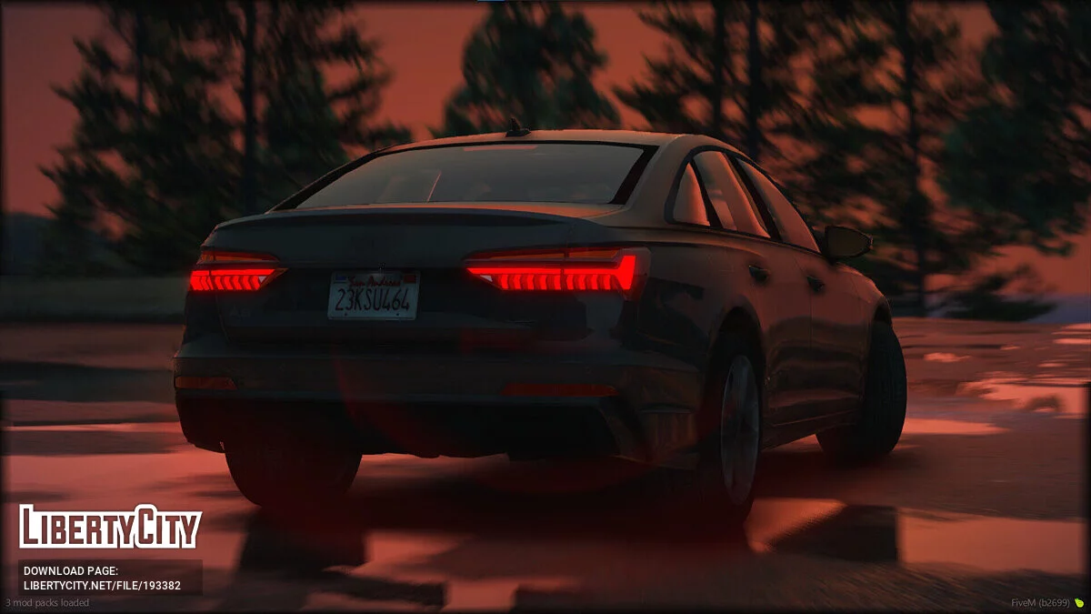 Audi A6 Quattro C8 2018 v1.0 / GTA 5