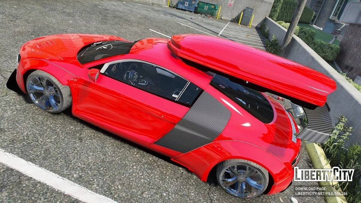 Audi R8 Rocket Bunny v1.0 / GTA 5