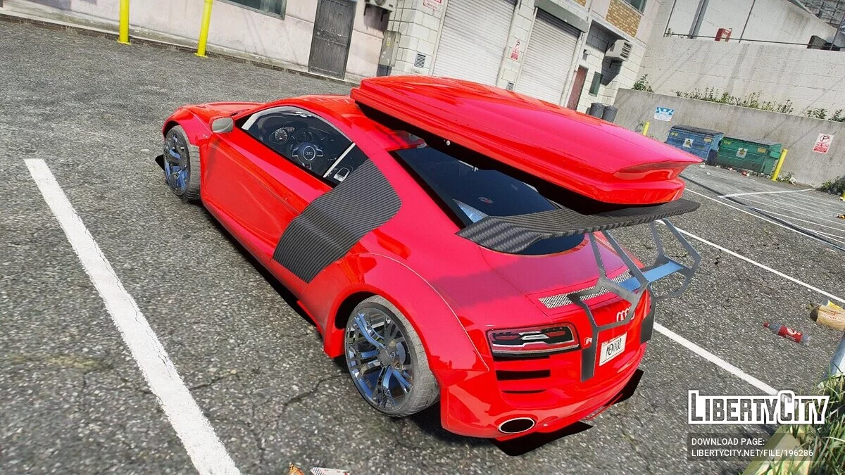 Audi R8 Rocket Bunny v1.0 / GTA 5