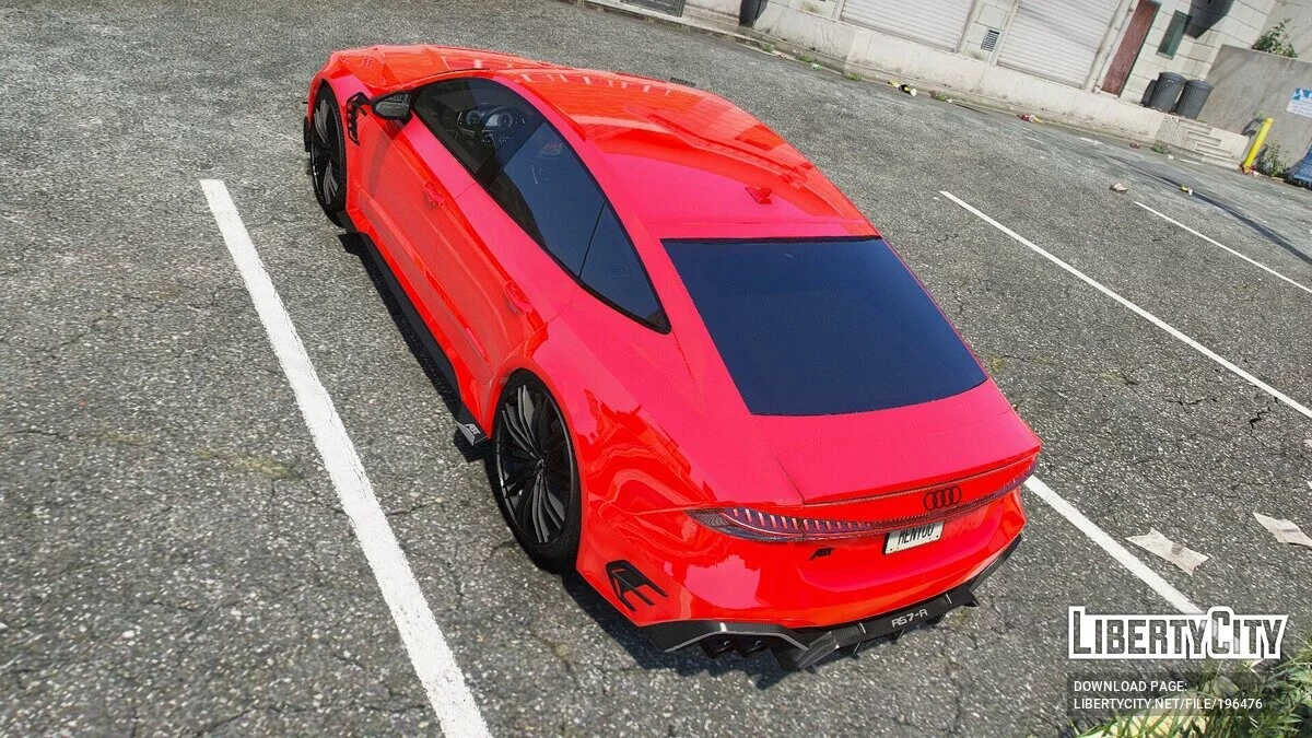 Audi RS7-R ABT Lampu Animasi / GTA 5