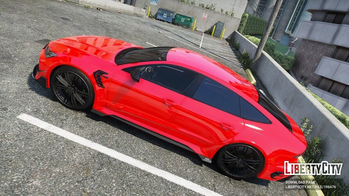 Audi RS7-R ABT Lampu Animasi / GTA 5