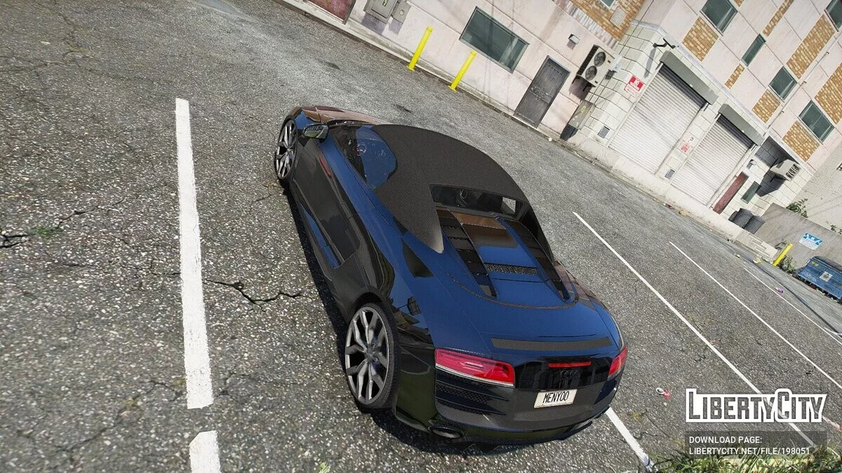 Audi R8 Cabrio 2014 / GTA 5