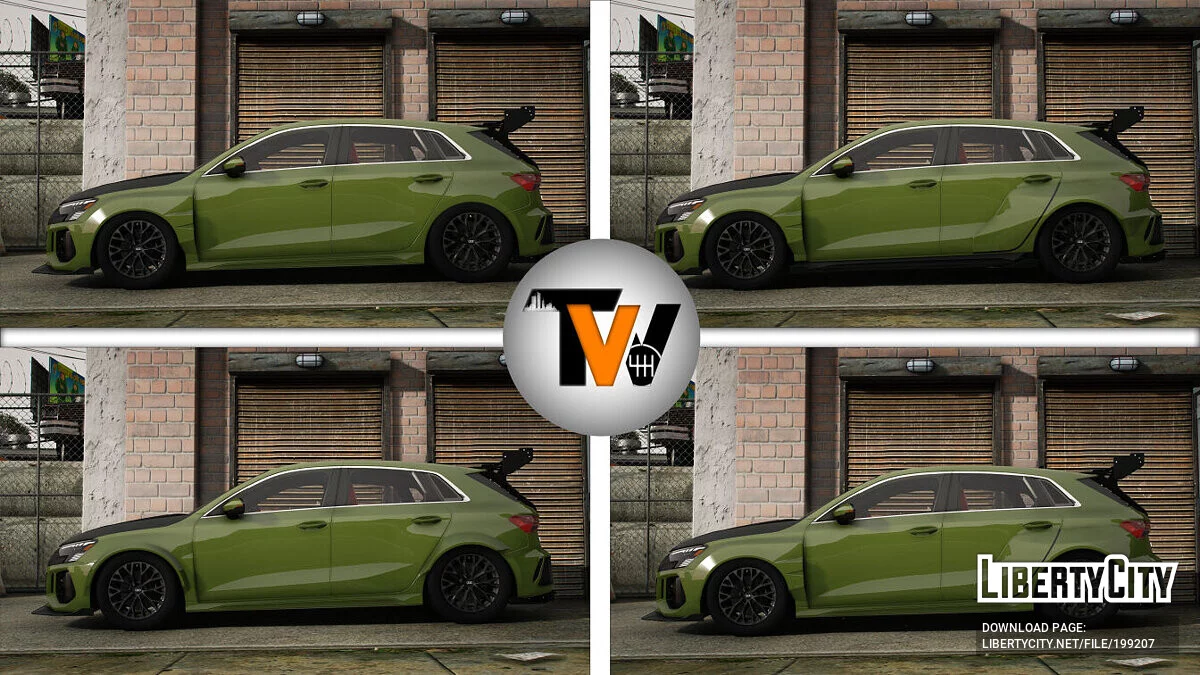 أودي RS3 Sportback 2022 v1.1 / جي تي أي 5