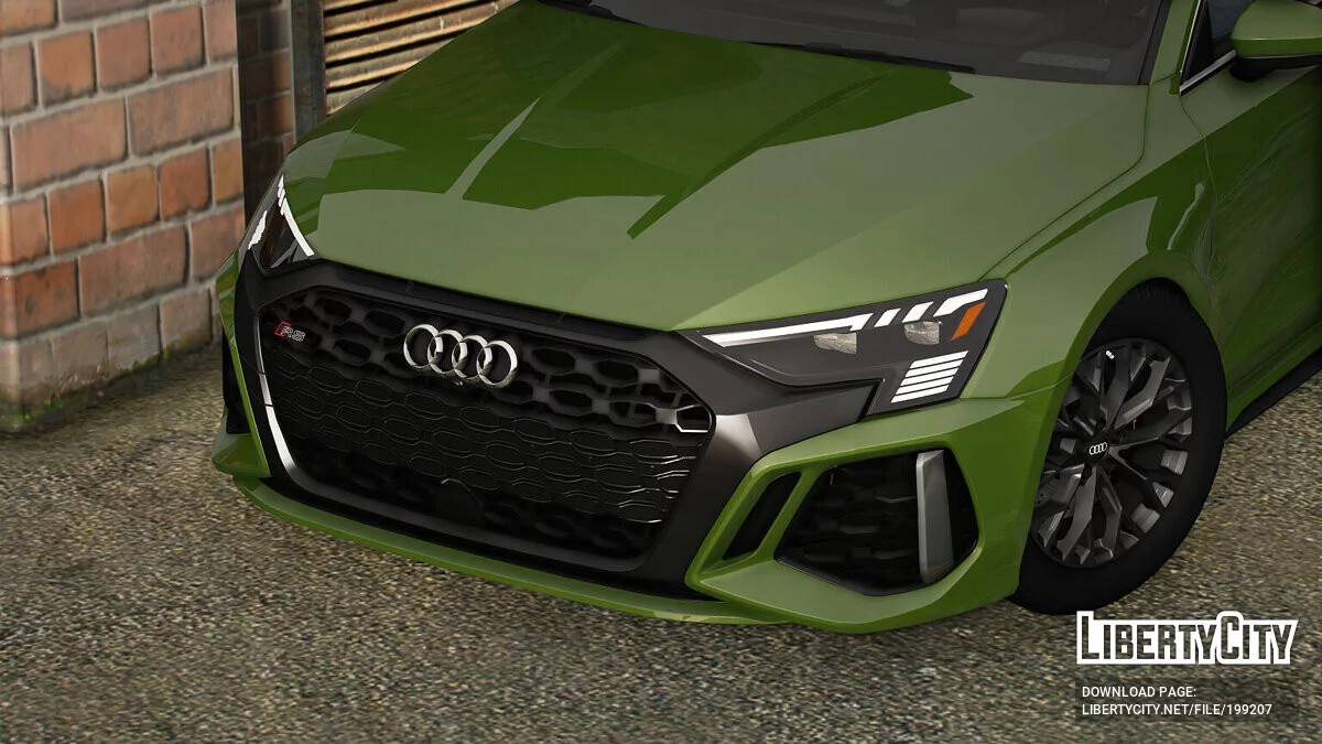 أودي RS3 Sportback 2022 v1.1 / جي تي أي 5