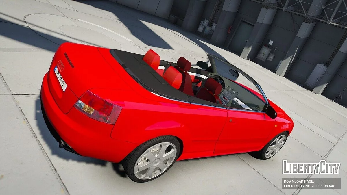 Audi S4 CAB 2007 v1.0 / GTA 5