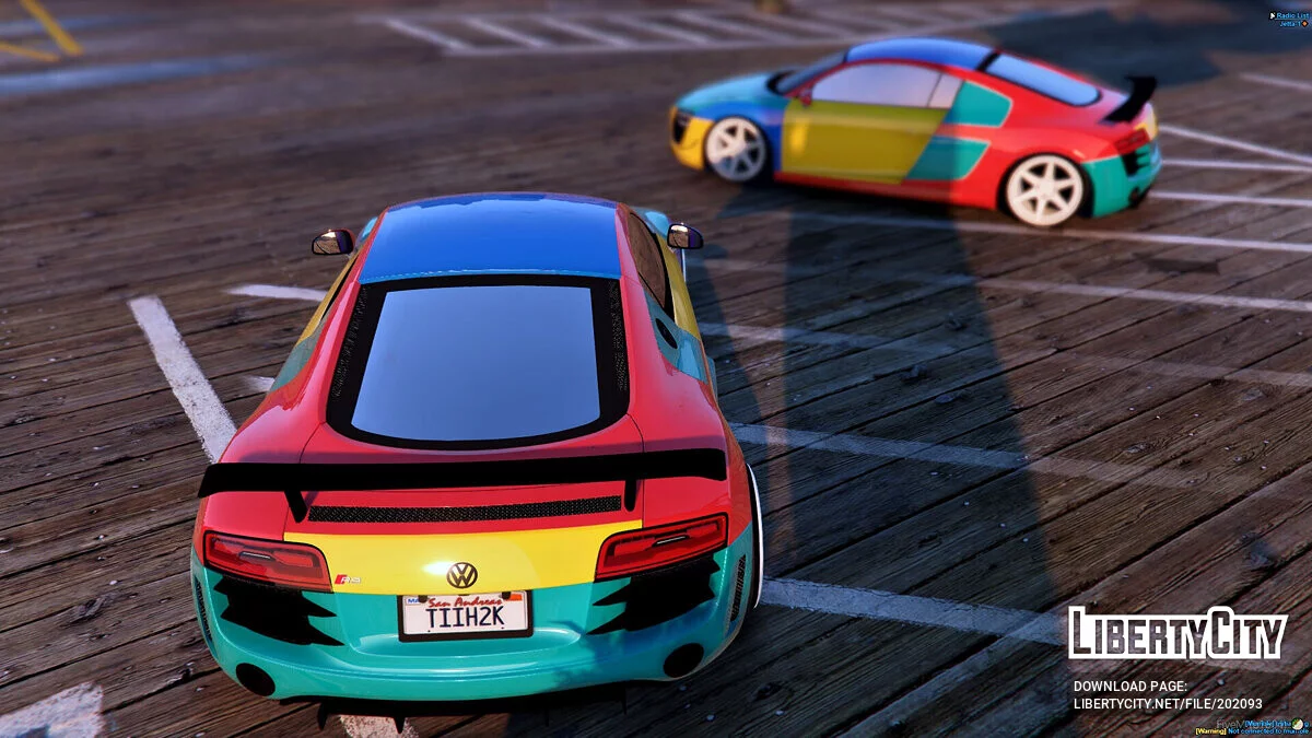 R8 Harlequin Troll Vw v1.1 / GTA 5