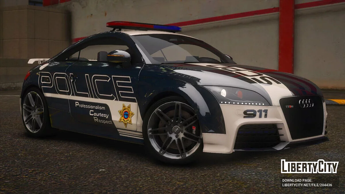 2010 Audi TT RS SCPD v1.0 / GTA 5