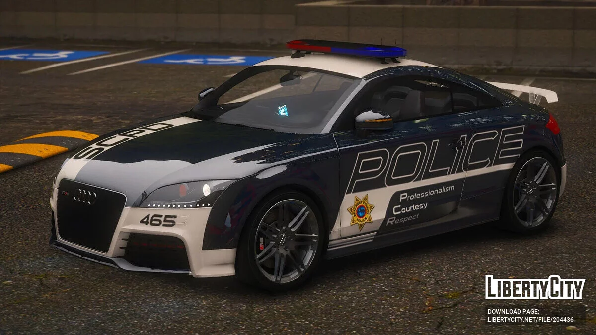 2010 Audi TT RS SCPD v1.0 / GTA 5