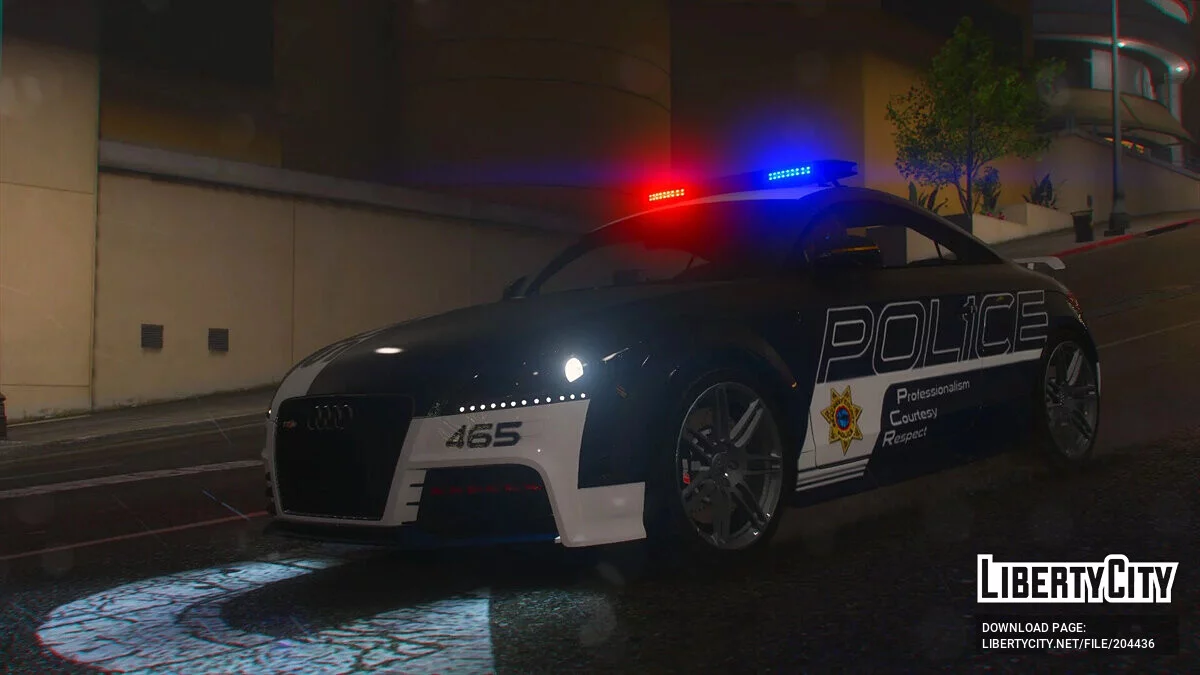 2010 Audi TT RS SCPD v1.0 / GTA 5