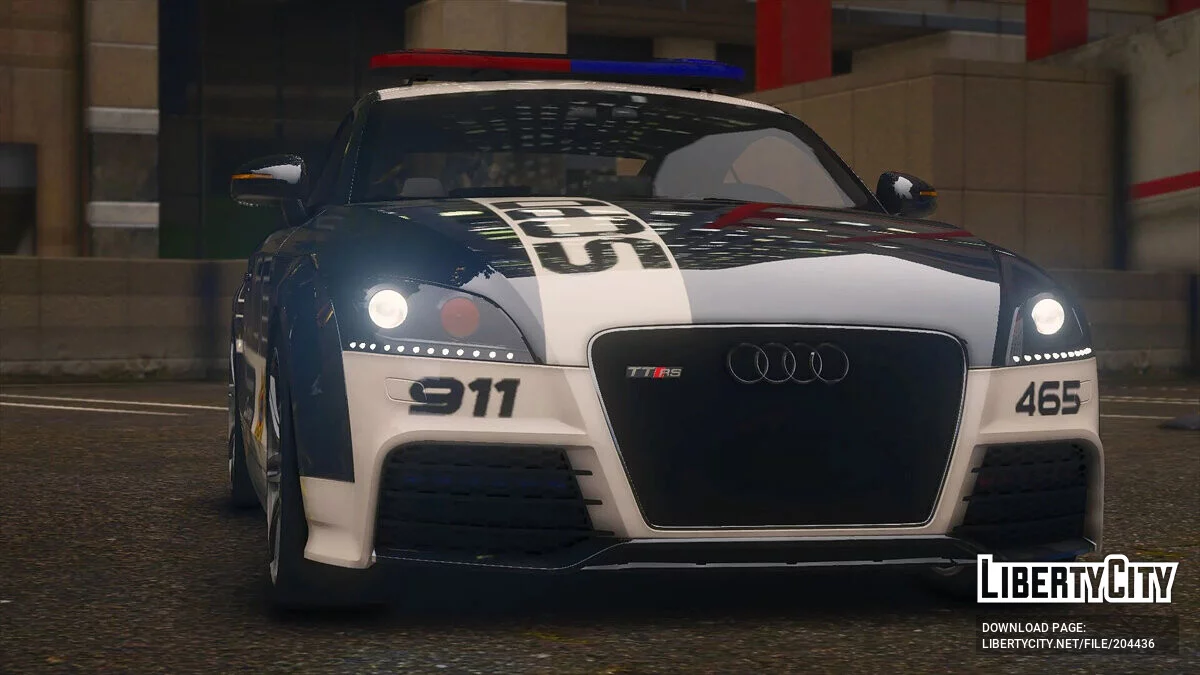 2010 Audi TT RS SCPD v1.0 / GTA 5