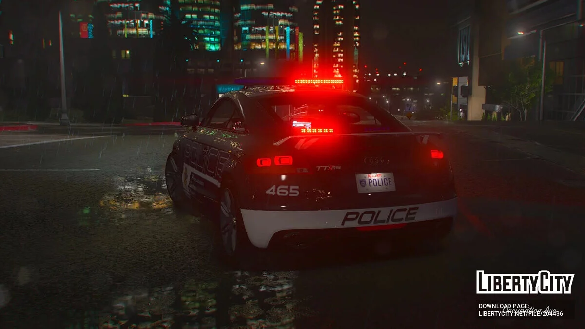 2010 Audi TT RS SCPD v1.0 / GTA 5