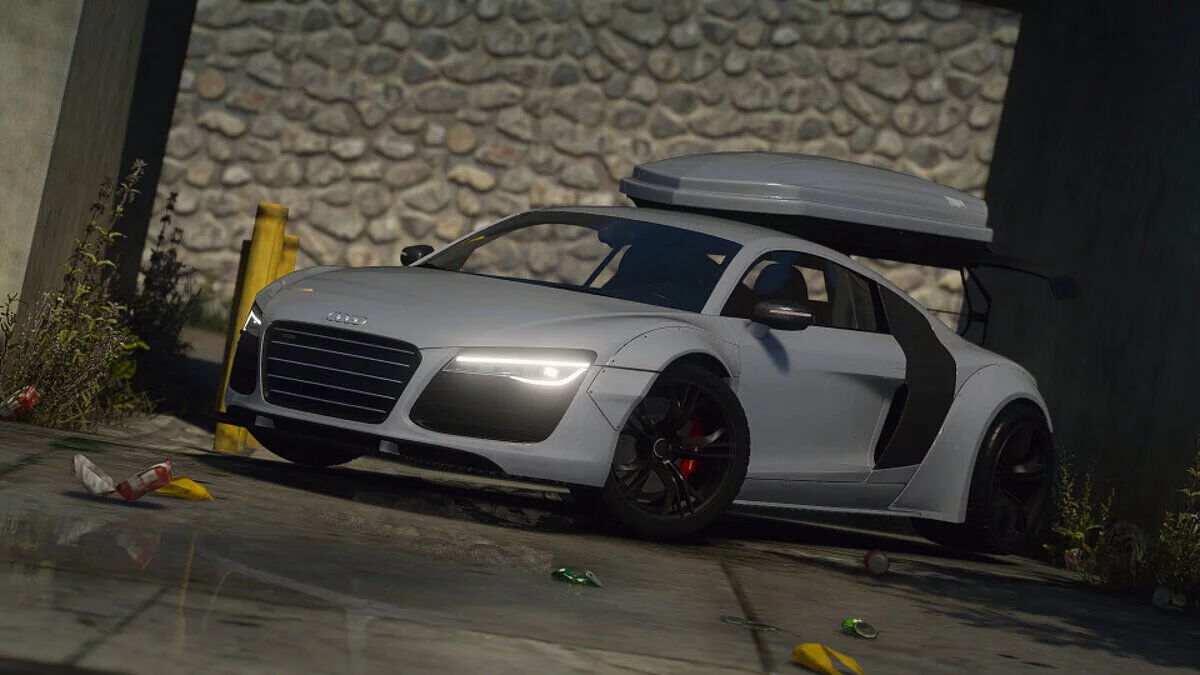 Audi R8 Coupe V10 plus 5.2 FSI Quattro 13 v1.0 / GTA 5