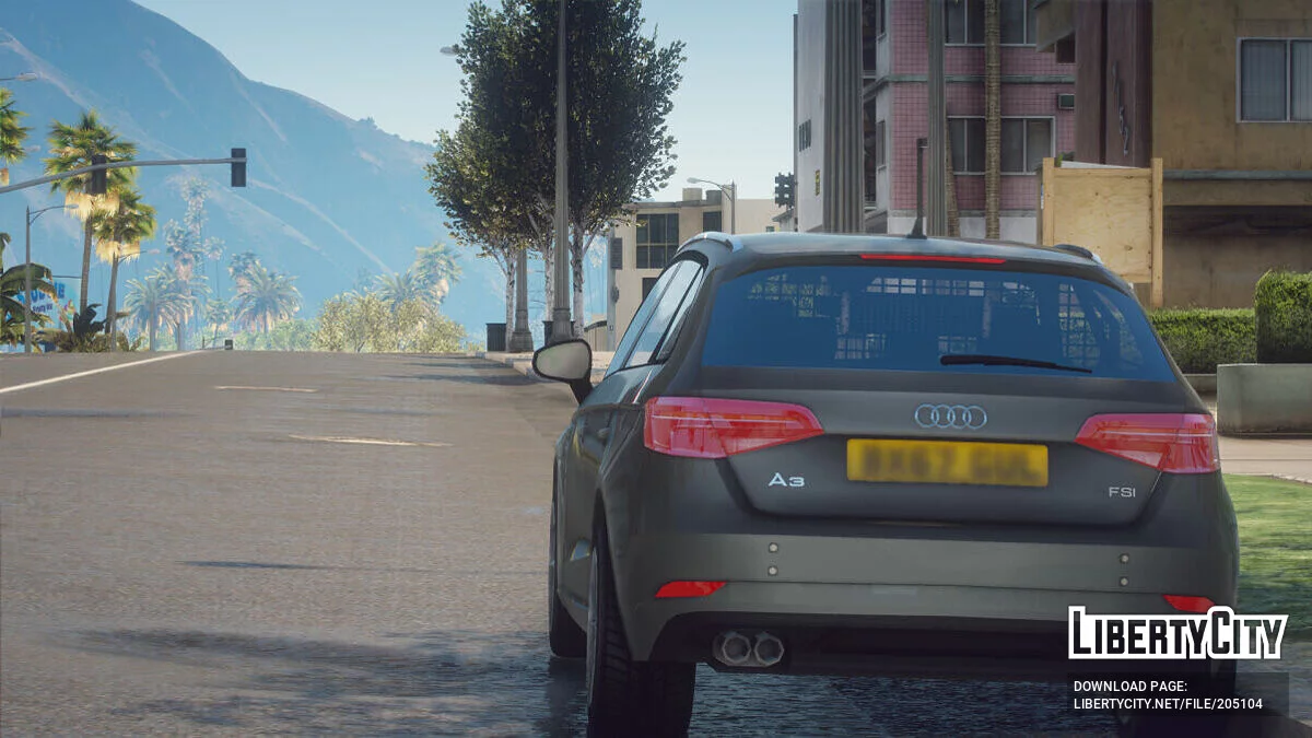 Audi A3 Unmarked / GTA 5